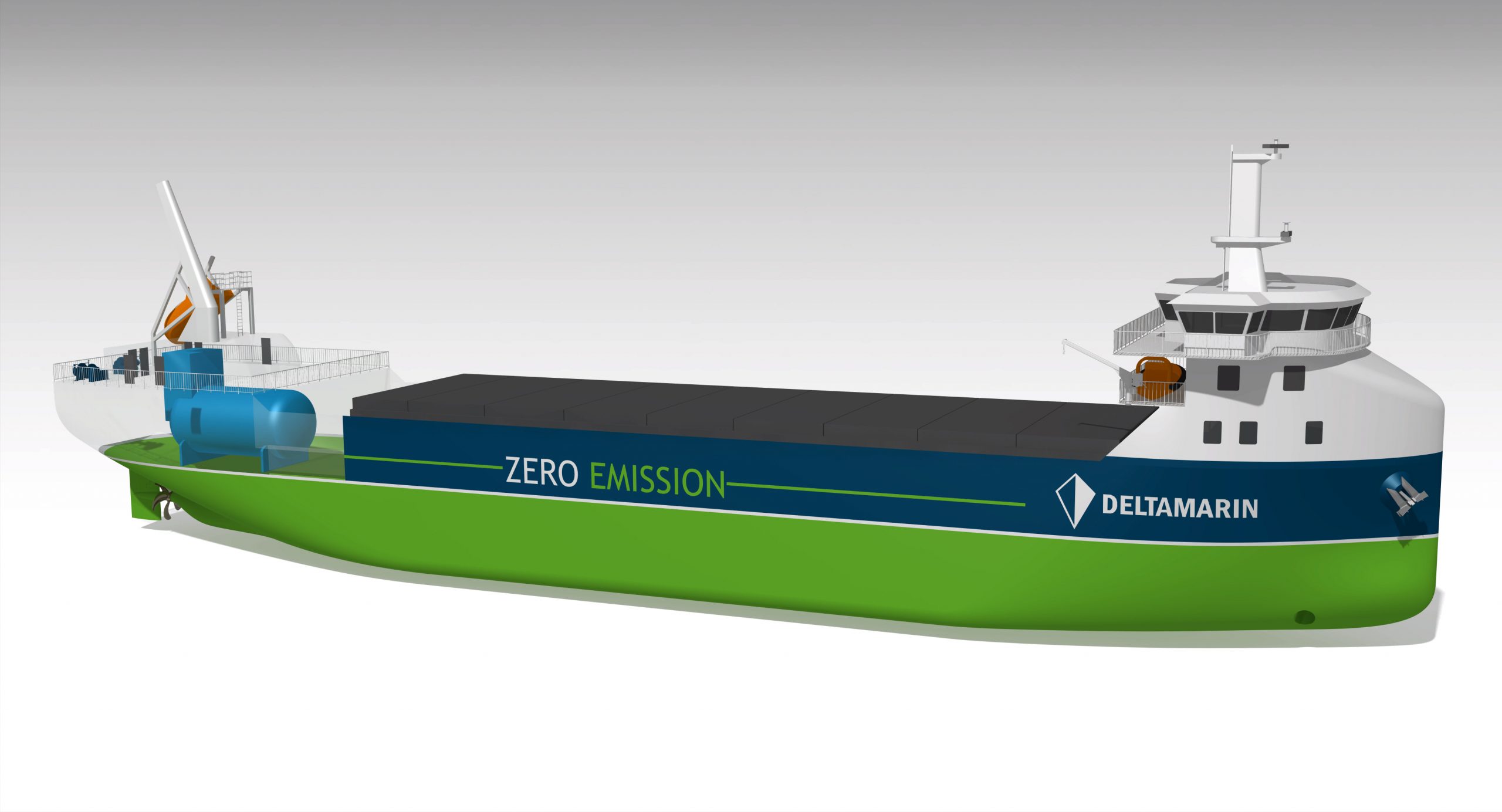 Zero Emission B.Delta Coaster - credit Deltamarin