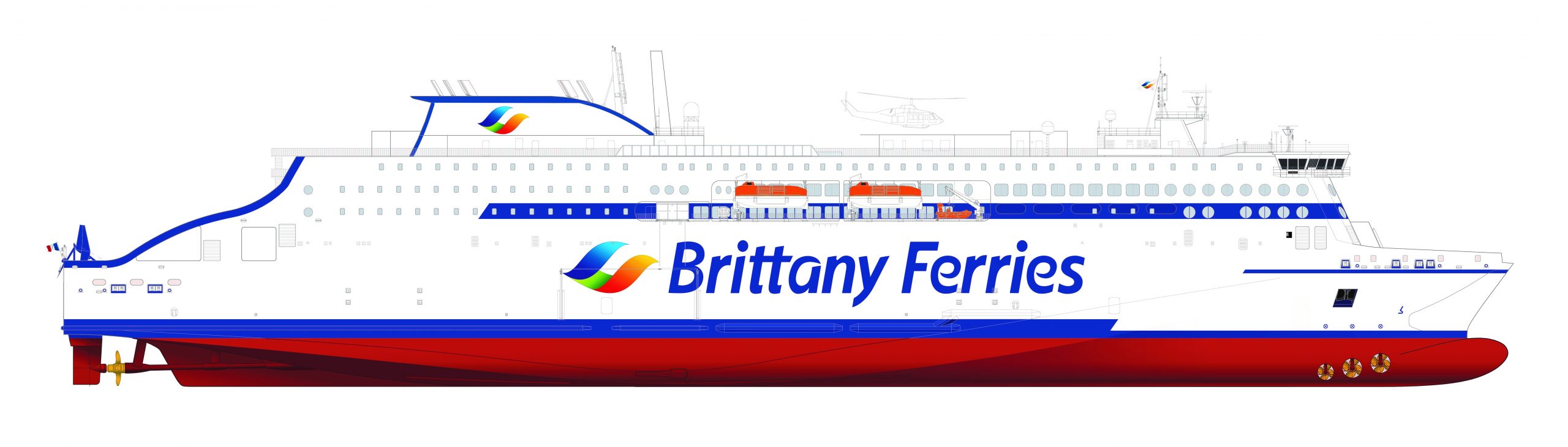 Stena RoRo's E-Flexer for Brittany Ferries