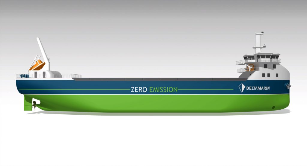 The Low Carbon Story: Zero Emission B.Delta Coaster - credit Deltamarin