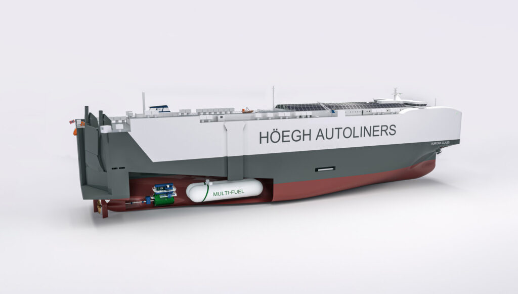 Fuel readiness with multifuel capability built into the Aurora class design - credit Deltamarin