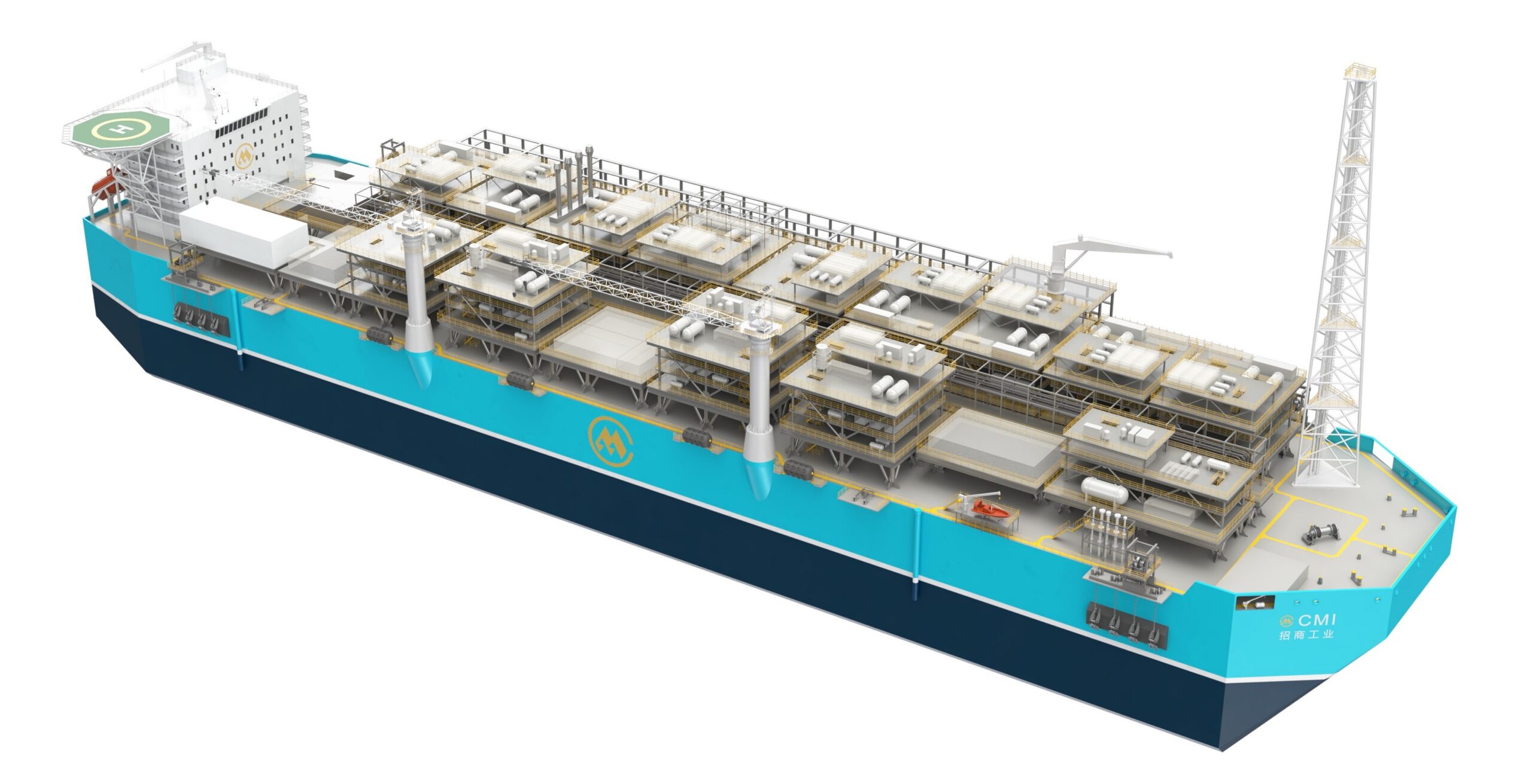 Versatile FPSO hull design AiP - credit Deltamarin