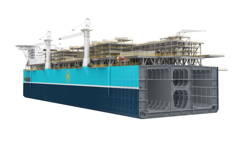 Versatile FPSO hull design AiP - credit Deltamarin