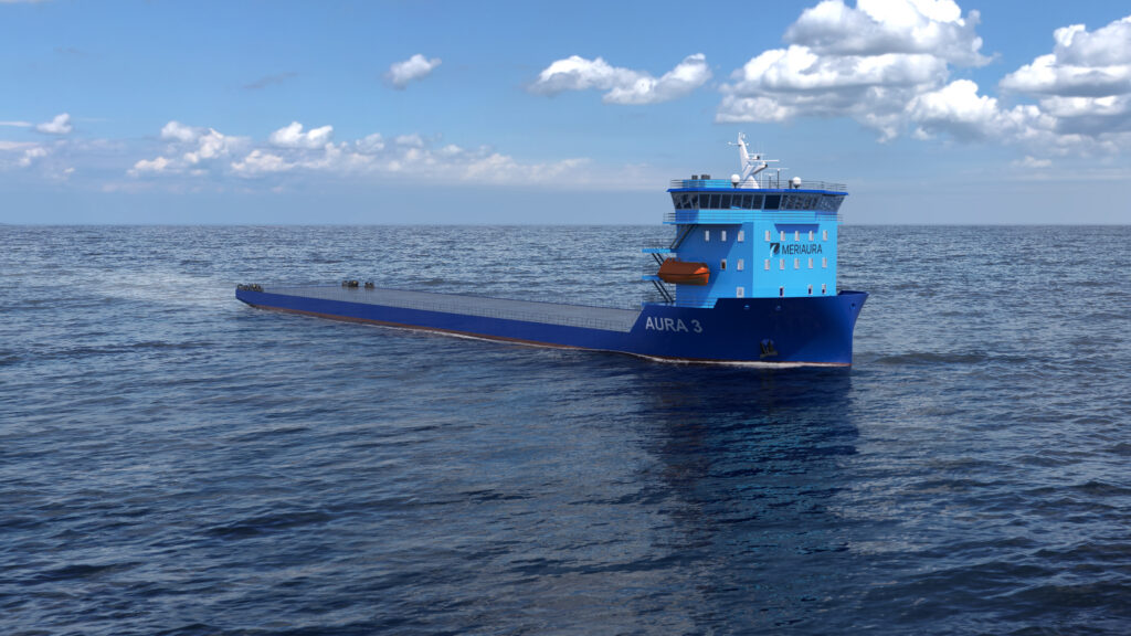 Meriaura open deck carrier - credit Deltamarin