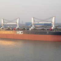 HBC Venture Goal bulk carrier, design based on Deltamarin's B.Delta43 (copyright HBC)