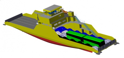 Double-ended ferry concept for FinFerries