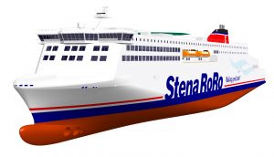 Stena’s ro-pax ferry at AVIC Weihai Shipyard