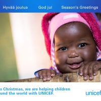 UNICEF Christmas card