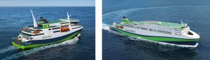 DeltaLinx and DeltaSAFER ferry designs by Deltamarin