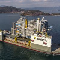Johan Sverdrup process platform was transported from the yard in Korea to Norway by Boka Vanguard (offshore)