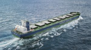 LNG-fuelled Newcastlemax bulk carrier