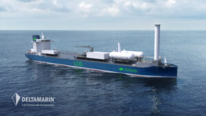 Deltamarin and ECOLOG unveil LP LCO2 carrier design - copyright Deltamarin